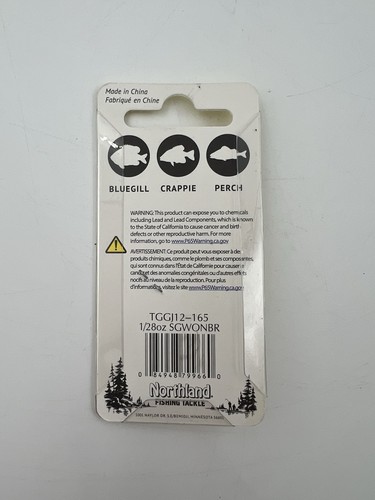 Northland Fishing Tackle - Tungsten Gill-Getter® - 1/28 oz. NEW - Picture 3 of 3