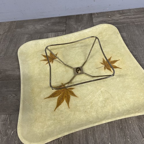 Vintage MCM Fiberglass Chip and Dip Set Rotating Swivel Kitchen 1970s Fall Theme - Picture 11 of 14