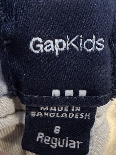 Gap Kids Pants Gray Camouflage, Adjustable Waist, Size 8 - Picture 3 of 5