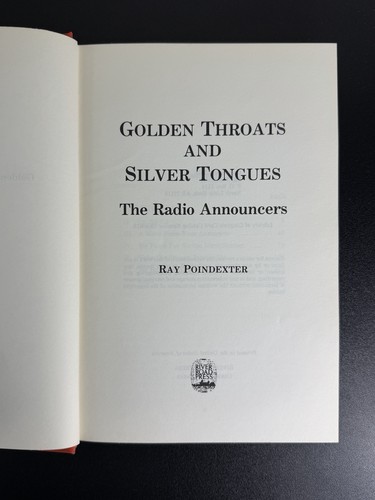 Golden Throats & Silver Tongues The Radio Announcers Ray Poindexter 1978 Kreskin - Bild 8 von 12