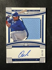 ORELVIS MARTINEZ 2023 Panini National Treasures Jumbo Patch Relic Auto 68/99