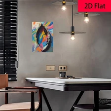 Ocean Abstract Metal Sign - Nautical Theme Decor