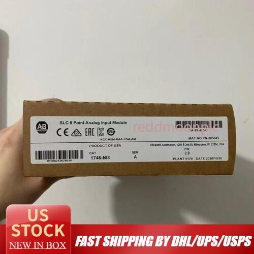 Allen-Bradley 1746-NI8 New Factory Sealed AB SLC 500 Analog Input Module 1746NI8 - Picture 1 of 1
