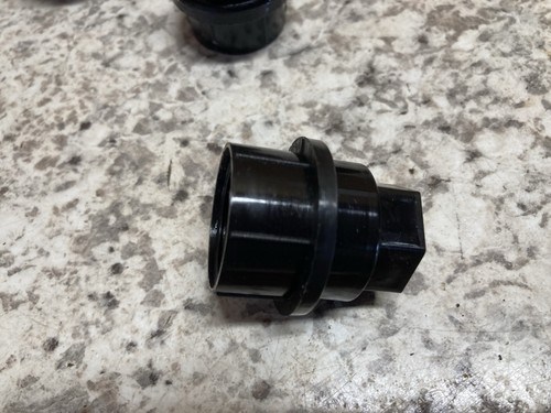 16 BLACK Lug Nut COVERS CAP CHEVY GMC SILVERADO 2500 3500 FULL SIZE TRUCK VAN - Picture 4 of 6