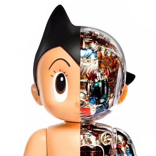 Astro Boy Tezuka Osamu Works Clear Figure Alloyment 07 // 3 Modes - Picture 4 of 9