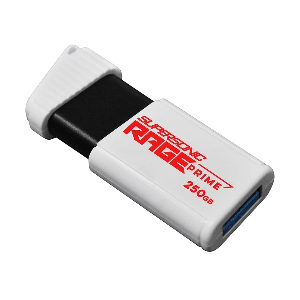 Patriot Supersonic Rage Prime USB 3.2 Gen 2 Flash Drive - 250GB - PEF250GRPMW32U - Image 3 of 4