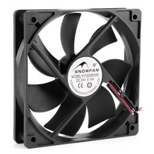 120mm x 25mm 24V DC Cooling Fan Long Life Sleeve Bearing Computer Case Fan