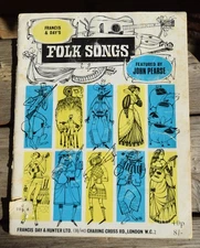 Francis & Day’s FOLK SONGS Featured By John Pearse (1967) Lyrics & Chords
