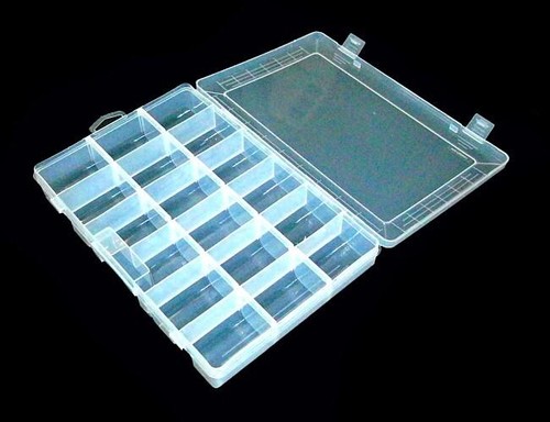 Sortimentskasten groß Transparent 18 Trennfächer ZD925D Aufbewahungsbox - Bild 2 von 2
