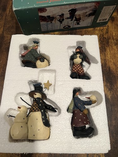 Williraye Studio "Winter Friends" set 4 pezzi da collezione #2363/5000 scatola originale - Foto 9 di 20