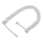 Telefon Słuchawka Przewód Telefon Kręcona cewka Kabel 4P4C RJ22