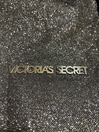 Victoria Secret große Glitzer Beuteltasche Sporttasche Overnight Bag Bling Bag
