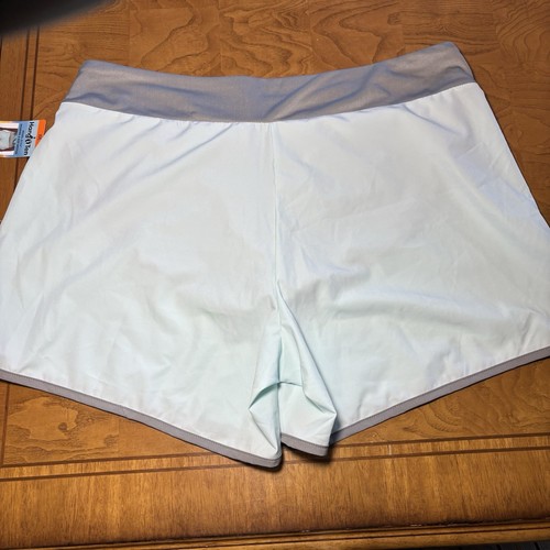 Hang Ten Damen XXL Neu mit Etikett Mint und Grau UV Badeshorts gefüttert - Bild 9 von 12