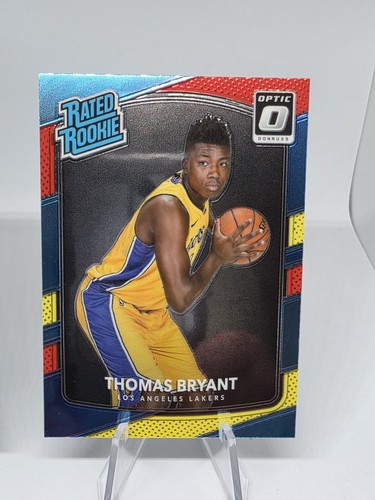 2017-18 Donruss Optic Red Yellow Thomas Bryant #160 Indiana Pacers RC NBA Finals - Picture 3 of 6