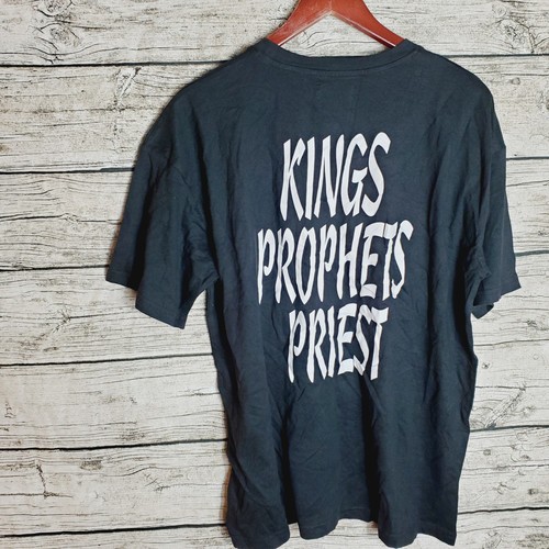 Still Grindin Black KINGS PROPHETS PRIEST Short Sleeve Shirt Size Large - Picture 3 of 5