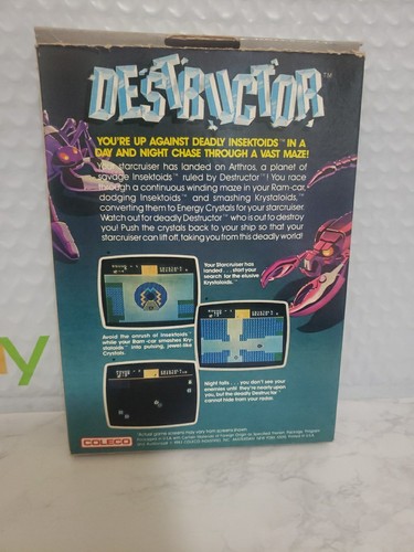 Destructor for Colecovision Complete In Box CIB Very Nice!! Tested - Picture 2 of 12