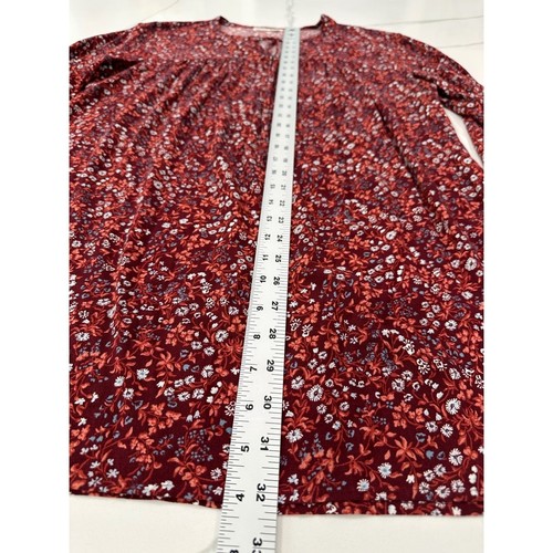 Reformation Helena Cotswold Floral Mini Dress 3/4 Sleeve V-Neck Size M - Picture 13 of 16
