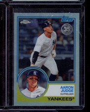 2018 TOPPS CHROME AARON JUDGE 83T-1 REFRACTOR