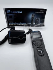 Flashpoint Wireless Wave Commander Remote Timer and Shutter Release w/Cable