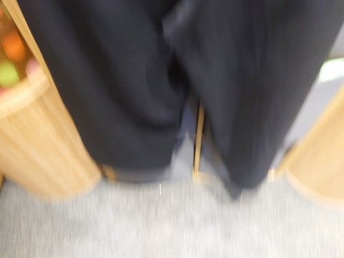 MARKS & SPENCER SIZE 20 BLACK CORAL WHITE SIDE STRIPE WIDE LEG TROUSERS WORNONCE - Picture 11 of 14