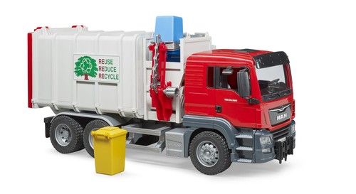 Bruder MAN TGS Seitenlader Müll-LKW 03761 (54,20 EUR/Stück) - Bild 4 von 6