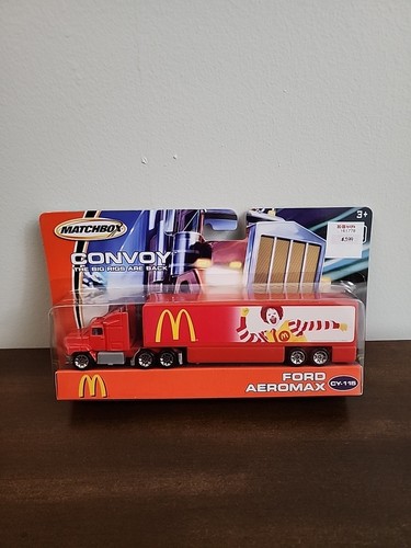 2005 Matchbox Convoy McDonalds Truck And Trailer, Ford Aeromax CY-115, Unopened!