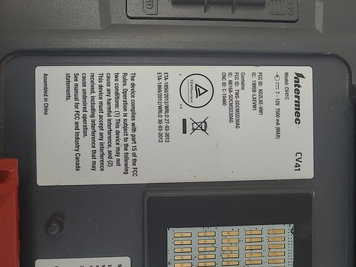 Intermec CV41C Fixed Vehicle Mount Computer Data Terminal With Docking - Bild 7 von 9