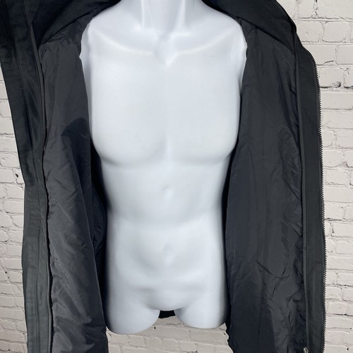 Spyder Black Thinsulate Insulated Double Zipped Hooded Jacket Pockets Size XL - Bild 13 von 16