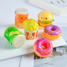 Squishy Squeeze Realistic Slow Rising Charm Collection Stress Relief Fun Toy