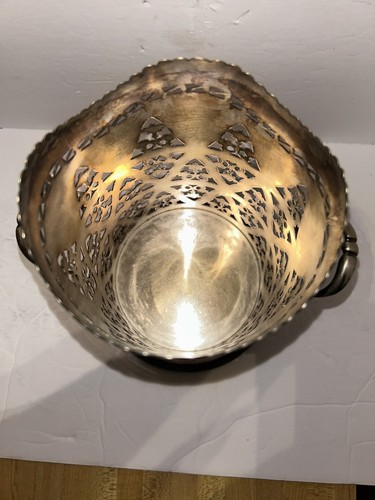 Porta vino victoriano - Plato de plata - Antiguo - Hermoso - único - Imagen 5 de 13