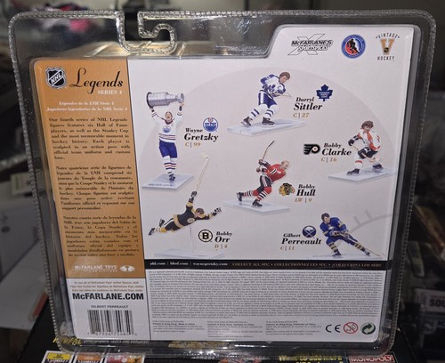 MCFARLANE NHL LEGENDS SERIE 4 GILBERT PERREAULT BUFFALO SABERS FIGUR SELTEN - Bild 6 von 6