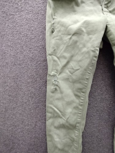 Place Jeans Girls Skinny 5- Pocket Green Cropped Size 6 - Picture 7 of 9