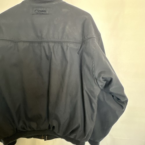 Vintage La Paz by Catalina Full Zip Bomber Jacket Quilt Lined Navy Large #090 - Picture 9 of 24