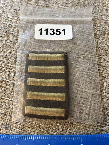 WWII US Army Overseas Bars Patches Five Bars 30 Months INV11351 - Picture 3 of 3