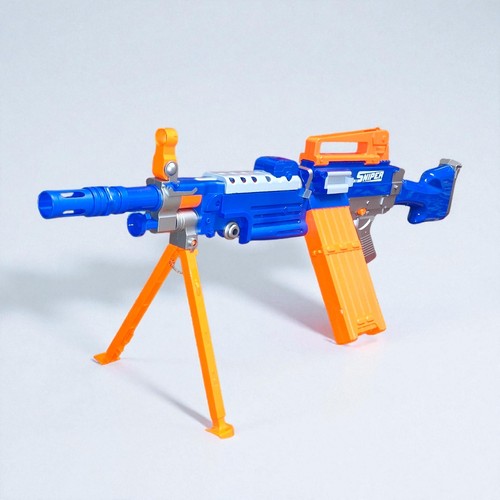 Electric Machine Gun Toy Gun Sniper Rifle & 10 DARTS XL  +6  - Bild 4 von 8