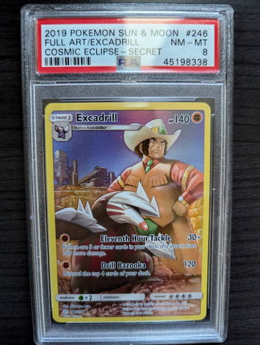 Excadrill graded PSA 8 for sale on eBay