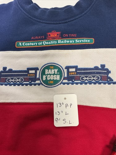 Vintage Oshkosh B'Gosh Pullover Sweatshirt 24m - Picture 4 of 4