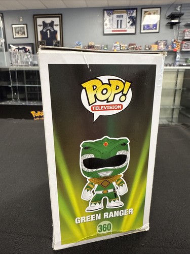 FIRMADO Funko Pop MIGHTY MORPHIN POWER - GREEN RANGER #360 JSA Autenticado - Imagen 4 de 7