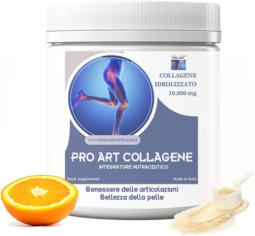 PRO Art-Collagene Marino Idrolizzato in Polvere, Forte 10.000Mg, per Articolazio - Foto 11 di 12