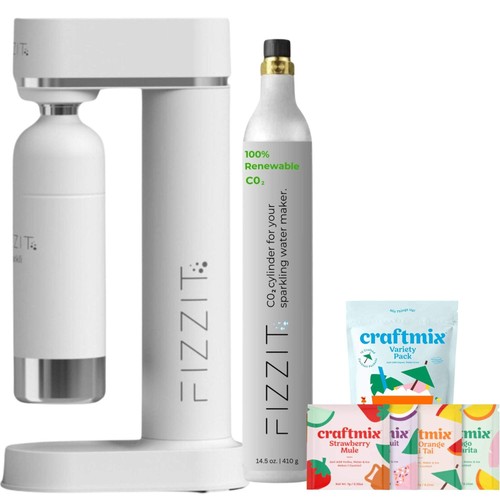 Fizz & Flavor Bundle - Confezione Miscela per Soda Maker + CO2 + Bevande - Foto 25 di 26