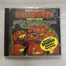 Drew's Famous Halloween Party Music by Drew's Famous (CD)  NEW SEALED Case Wear
