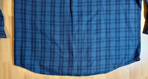 Van Heusen Shirt Mens 2XL Plaid Button Down No Iron Long Sleeve Pocket Classic - Picture 11 of 11