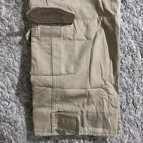 Pantalones cargo tácticos tostados resistentes sin marca para hombre talla 34x32” - Imagen 10 de 14