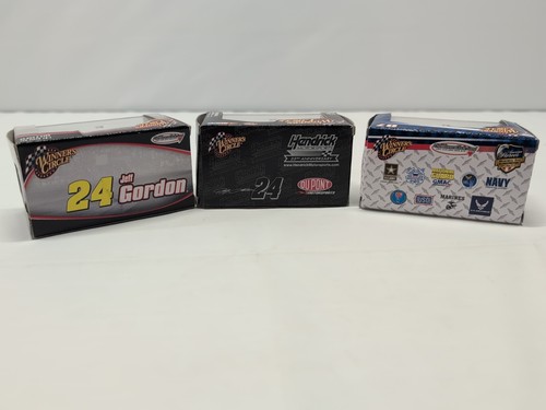 Jeff Gordon #24 1:87 Hendrick Motorsports Car Winners Circle Lot Of 3 NIP - Picture 8 of 11