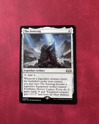 The Irencrag - NM - MTG Wilds of Eldraine - Magic the Gathering - Top