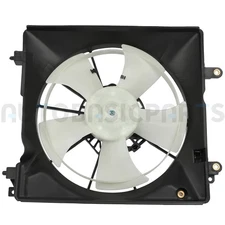 For 2012-2015 Honda Civic Driver Side Radiator Condenser Cooling Fan Assembly