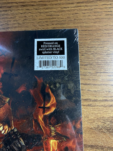 SLAYER The Repentless Killogy LiveLIMITED EDITION RED/ORANGE Swirl BLACK- SEALED - Picture 2 of 10