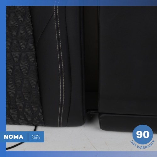 19-20 Jaguar F-Pace SVR Rear Left & Right Upper Seat Cushion Set Black OEM - Picture 8 of 18