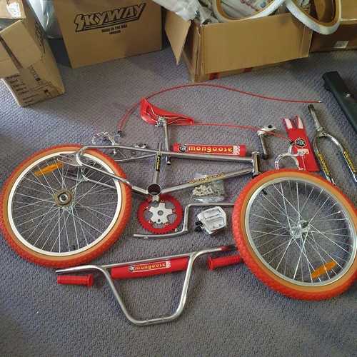 Full Kit 1983 Old School Mongoose Minigoose BMX Frame In Immaculate Condition! - Picture 8 of 14