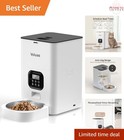New ListingAutomatic Pet Feeder Programmable Food Dispenser for Cats and Dogs 4L